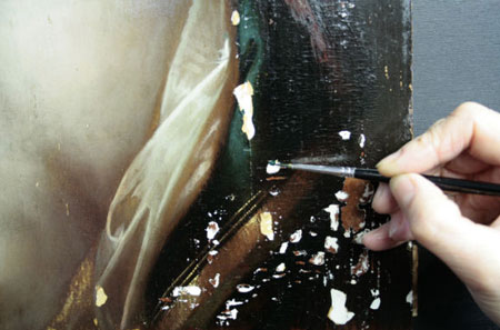 Retouching Paint Loss