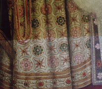 Oil painting during Cleaning